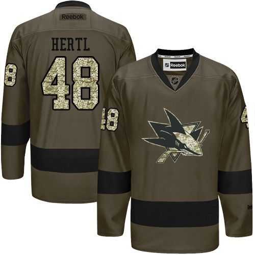Glued San Jose Sharks #48 Tomas Hertl Green Salute to Service NHL Jersey,We sell and wholesale Glued San Jose Sharks #48 Tomas Hertl Green Salute to Service NHL Jersey on line form chian!